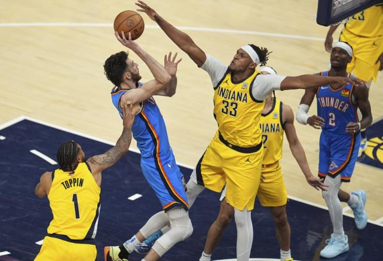 NBA总决赛G5步行者vs雷霆比分预测：天王山之战谁能笑到最后？