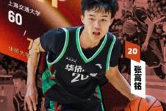 张高铭20投4中三分11中3罚球14中8砍下19分10板全队最高