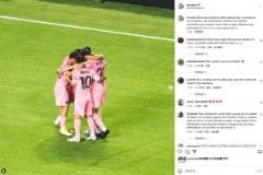 梅西发文庆祝晋级世俱杯16强，球星们纷纷点赞支持