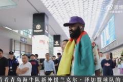 新外援兰克尔·泽加盟球队首日全记录