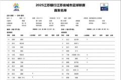 苏超对决！南京vs苏州：三名职业球员先发，苏州青春风暴来袭