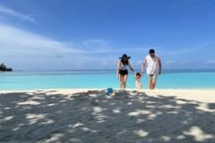 姜宇星妻子马尔代夫度假照曝光：让时光虚度