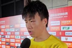 谢晋：进球靠队友传球，中场鼓励我们不要气馁