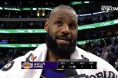 詹姆斯：马霍姆斯是NFL最佳球员，今晚有他和亨利观战很精彩
